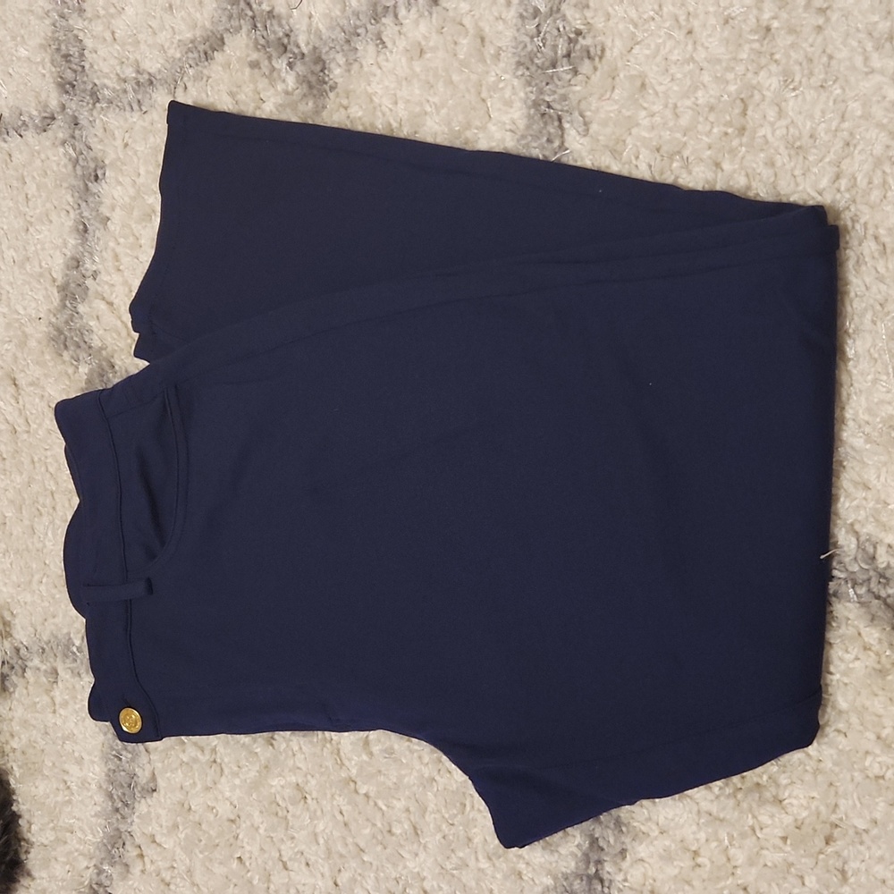 Michael Kors navy knit skinny pants size 14